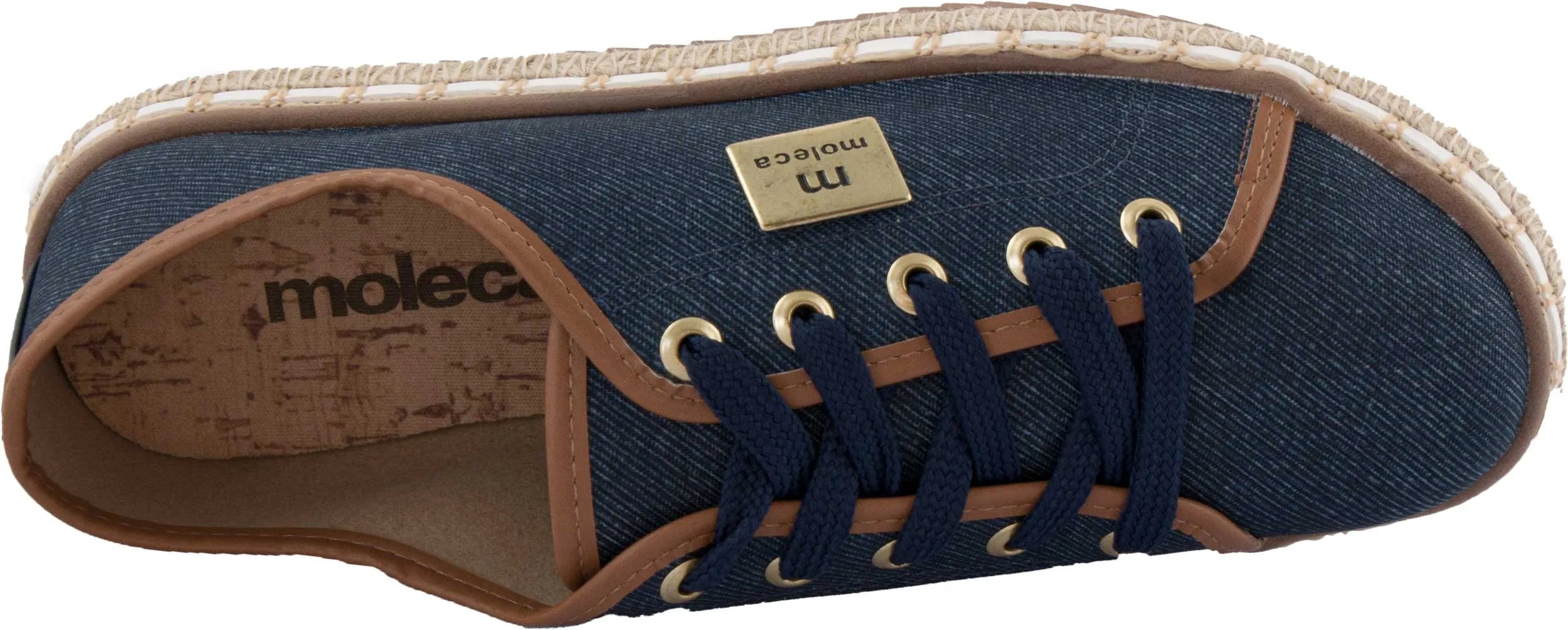 Дамски обувки Moleca Tecido Denim Blue