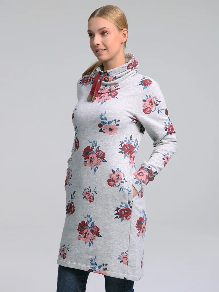 Damen Sportkleid/Sweatshirt Loap Ebunka Grau