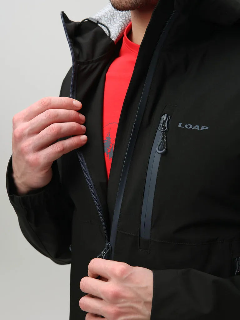 Jachetă pentru bărbați Loap Ulvar Negru