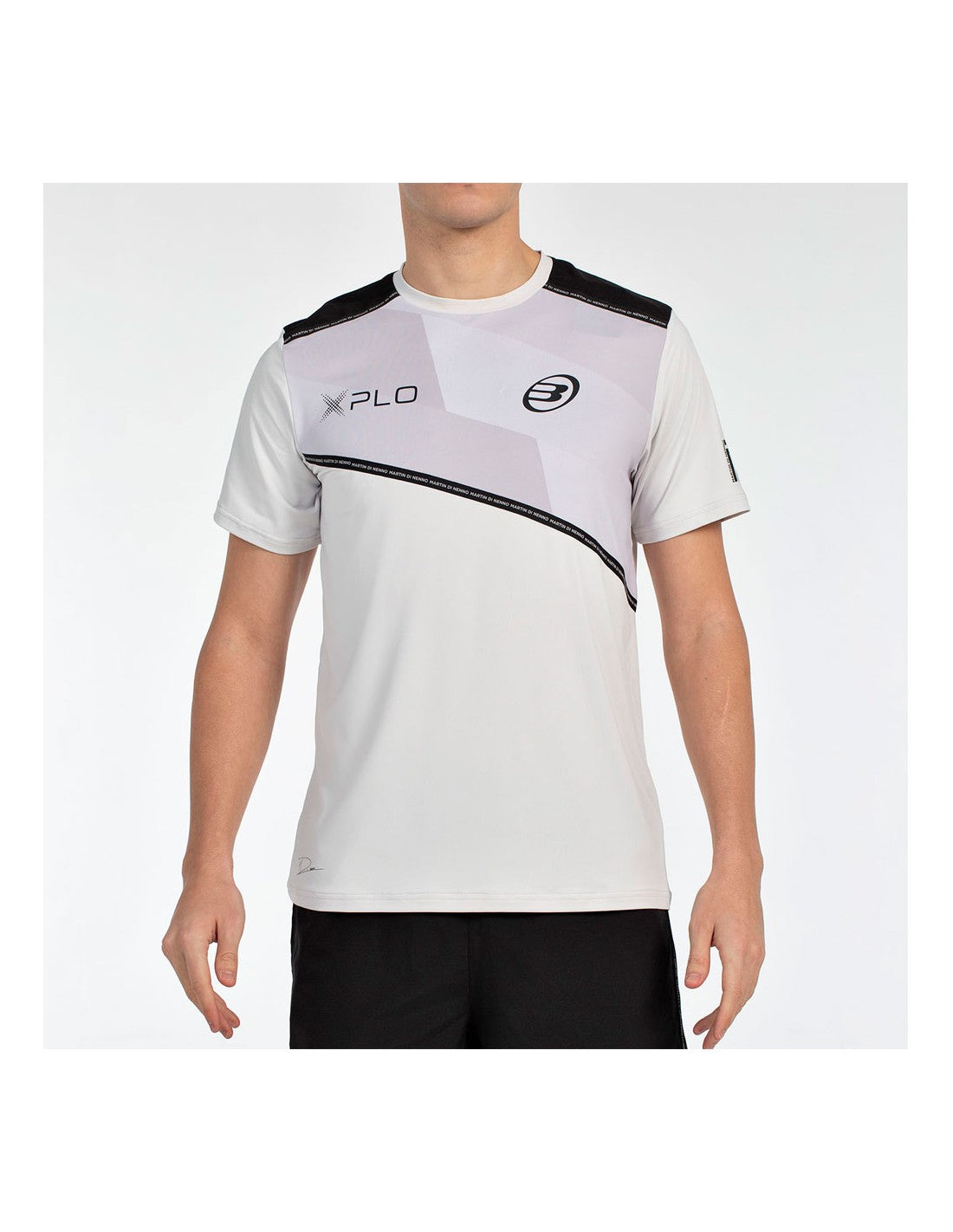 Bullpadel Di Nenno 25V Weißes T-Shirt