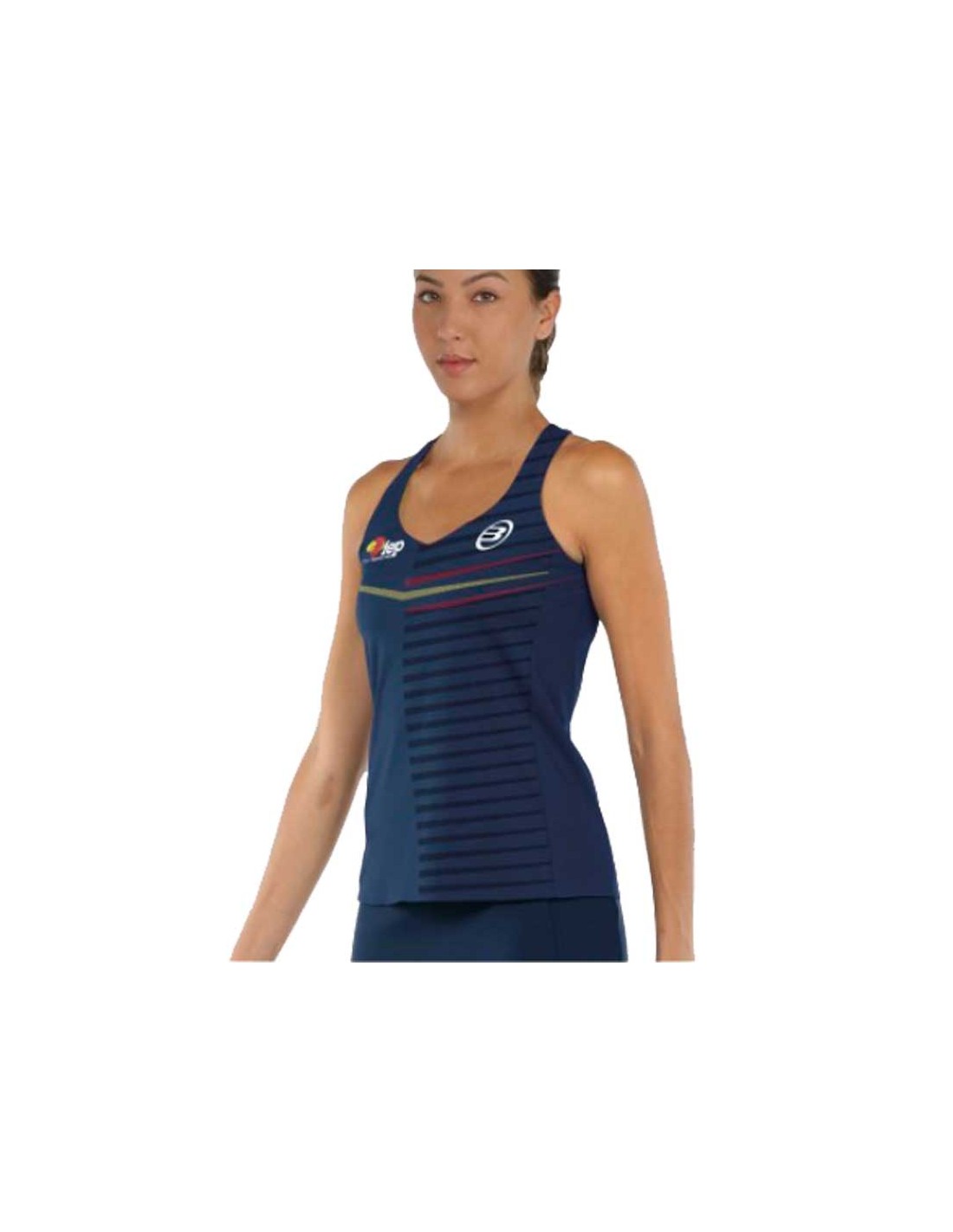 Тениска Bullpadel Flamula Navy