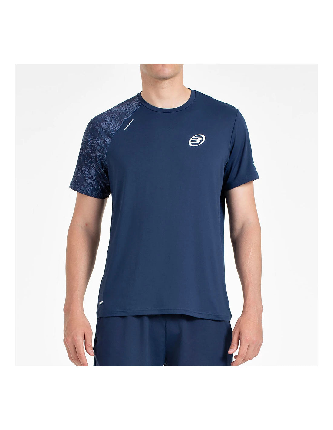 Синя тениска Bullpadel Mazaron
