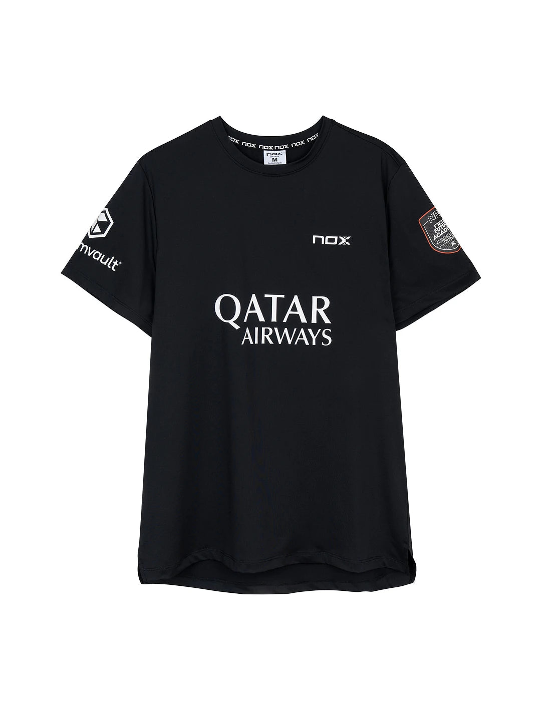 Nox AT10 Sponsors 25 T-shirt BlackL
