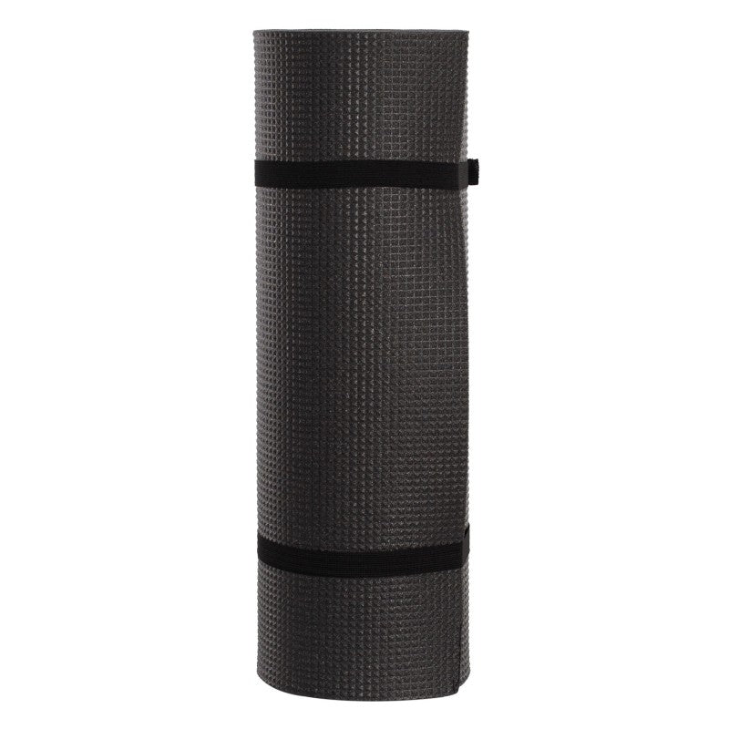 Mata kempingowa Monokolor Czarny Wielokolorowy