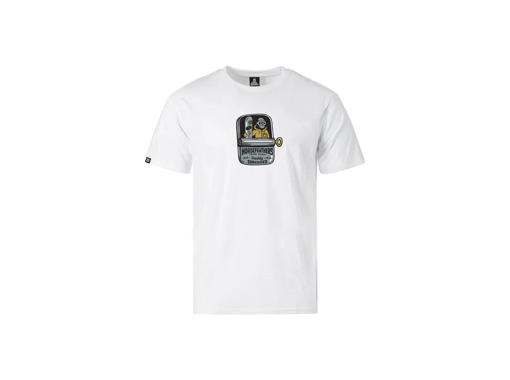 Horsefeathers Canned Tshirt (white)