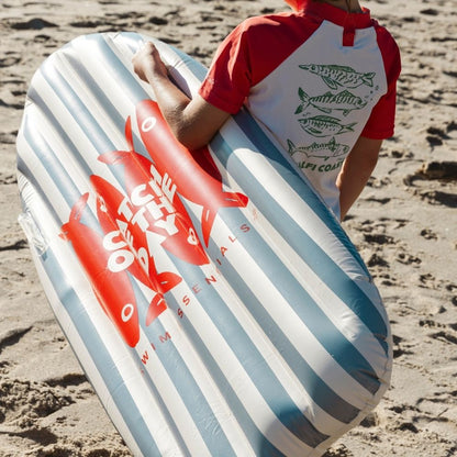 Nafukovacia surfová doska Swim Essentials – červená/modrá – úlovok dňa