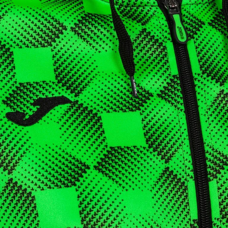 Dame joma supernova iii hættetrøje med lynlås fluorgrøn l