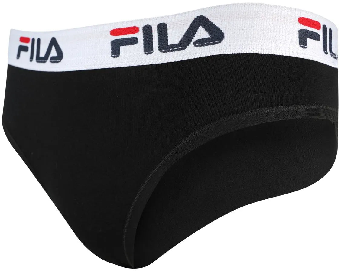 Majtki damskie Fila Elastic Czarne