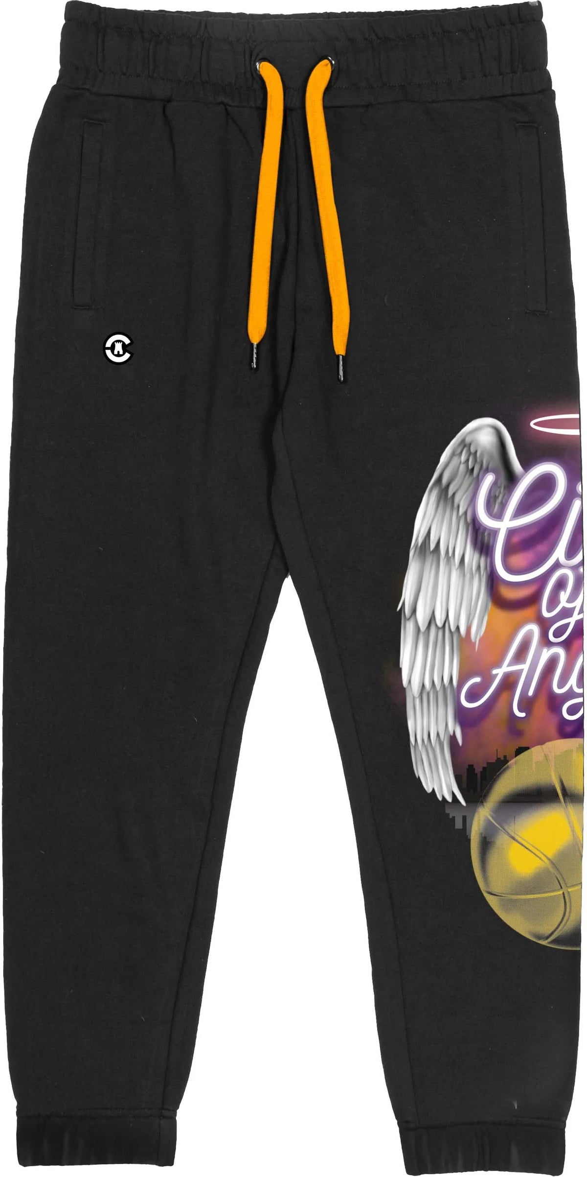Pantalones De Chándal Crooks & Castles Coa Br Deathrow Fleece Pants Negro Negro