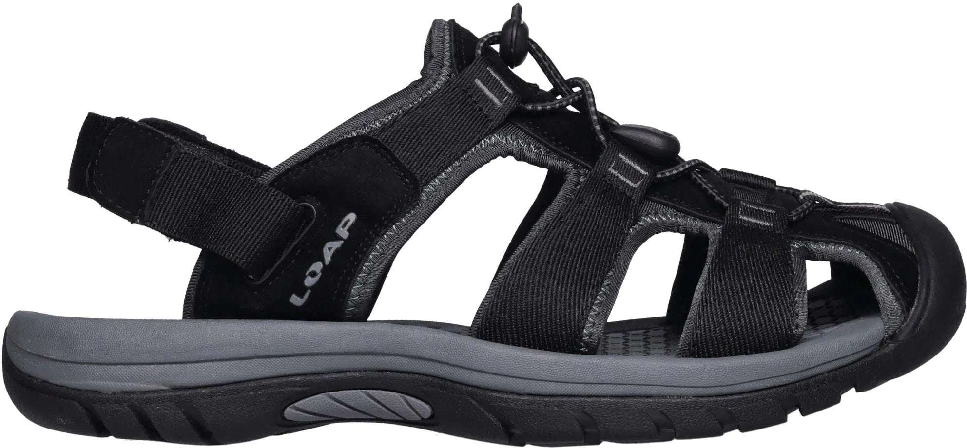 Sandali Da Uomo Loap Orland Nero-grigio Nero