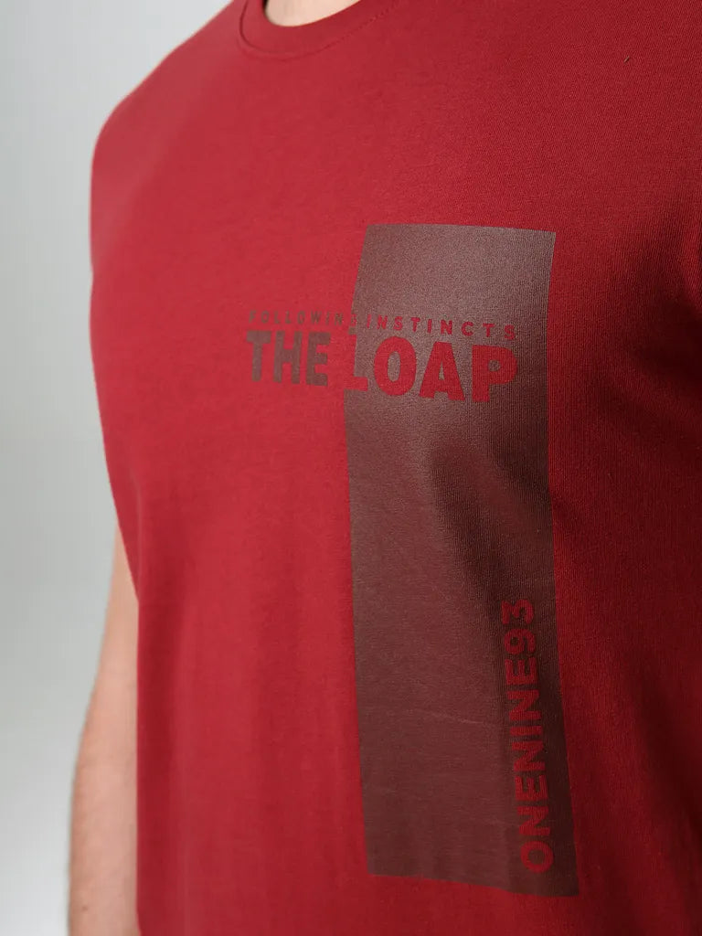 Men's T-shirt Loap Borneo Red