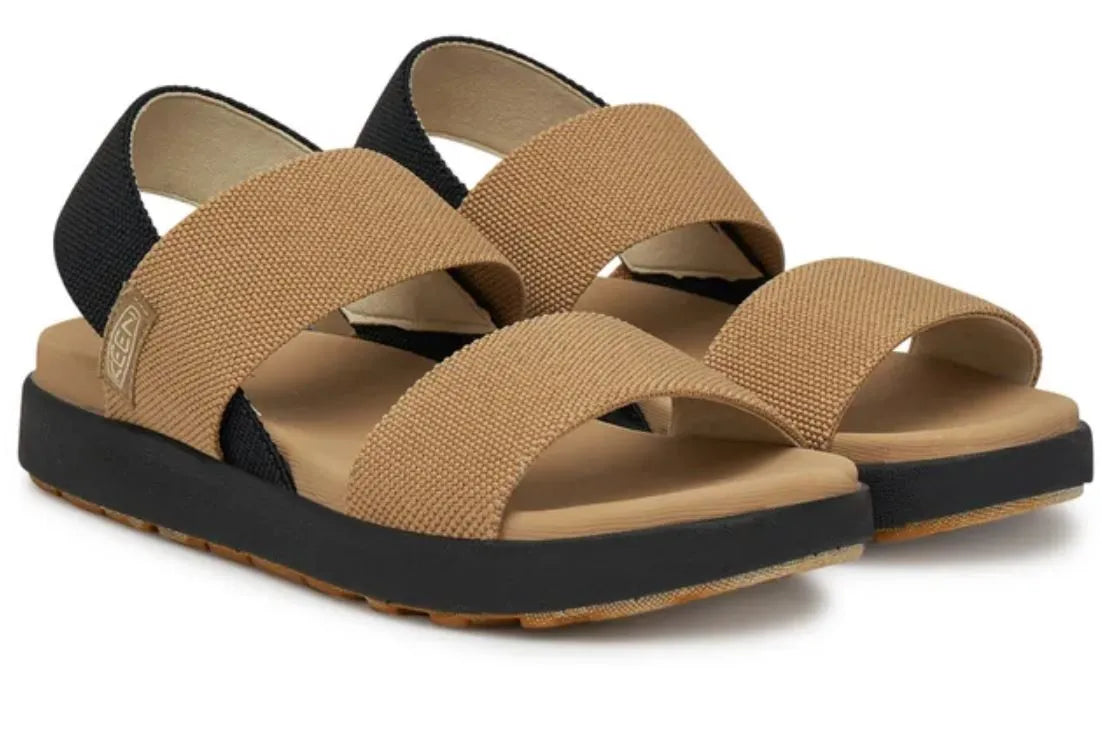 Keen Wmns Elle Backstrap Cornstalk/black Women's Shoes