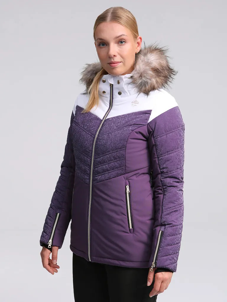 Jachetă de schi pentru femei Loap Okinora violet