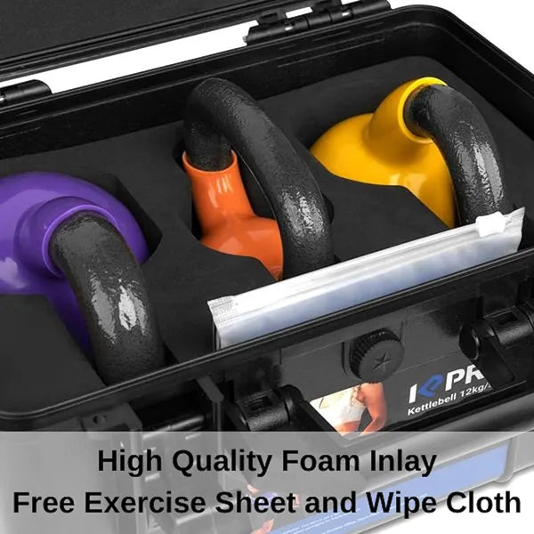 Kettlebell dumbbells - sraith de 3 pcs meascán