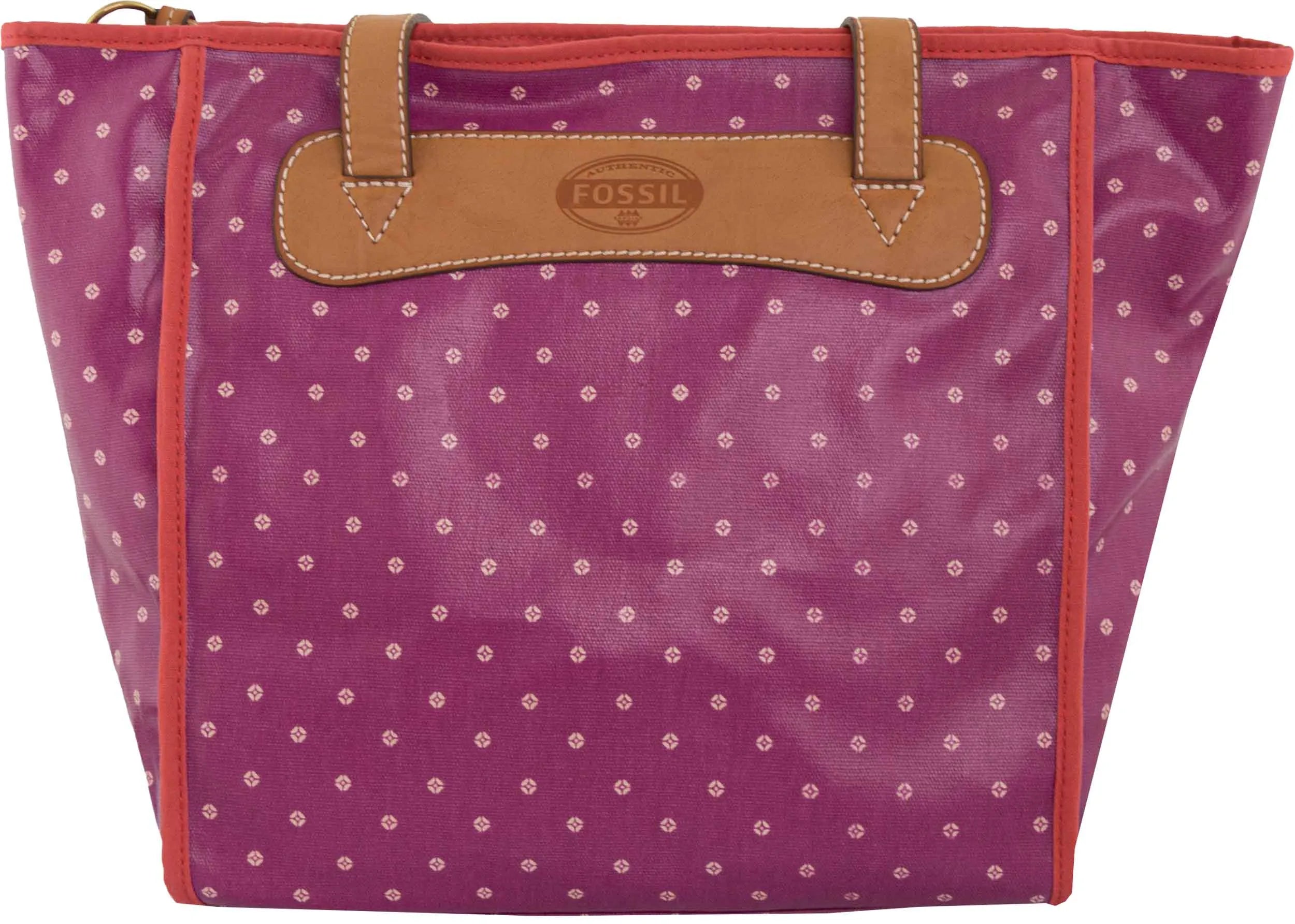 Kabelka fossil keyper shopper 42 cm fialová