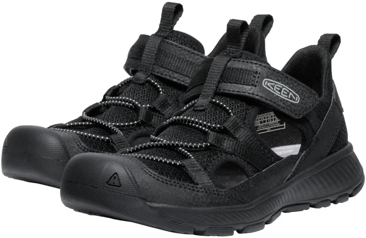 Keen Jr Motozoa Sandal Black/alloy Black
