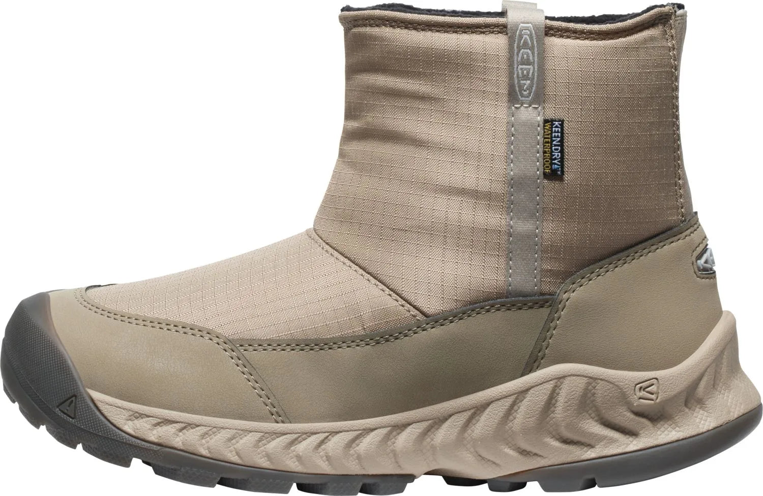 Kvinders vinterstøvler Keen Wmns Hood Nxis Pull On Wp Timberwolf-plaza Beige