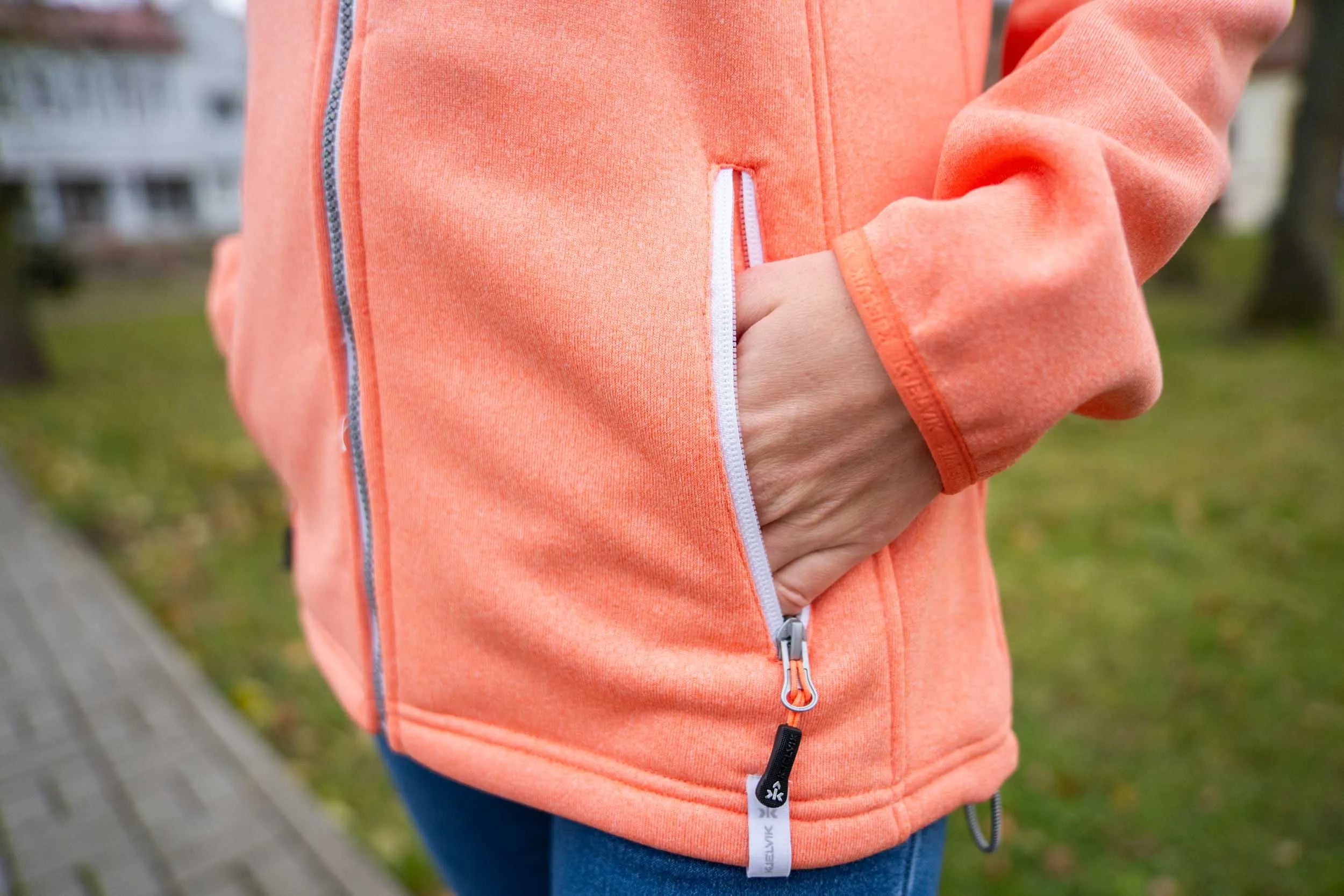 Geansaí na mban kjelvik milou oráiste 46