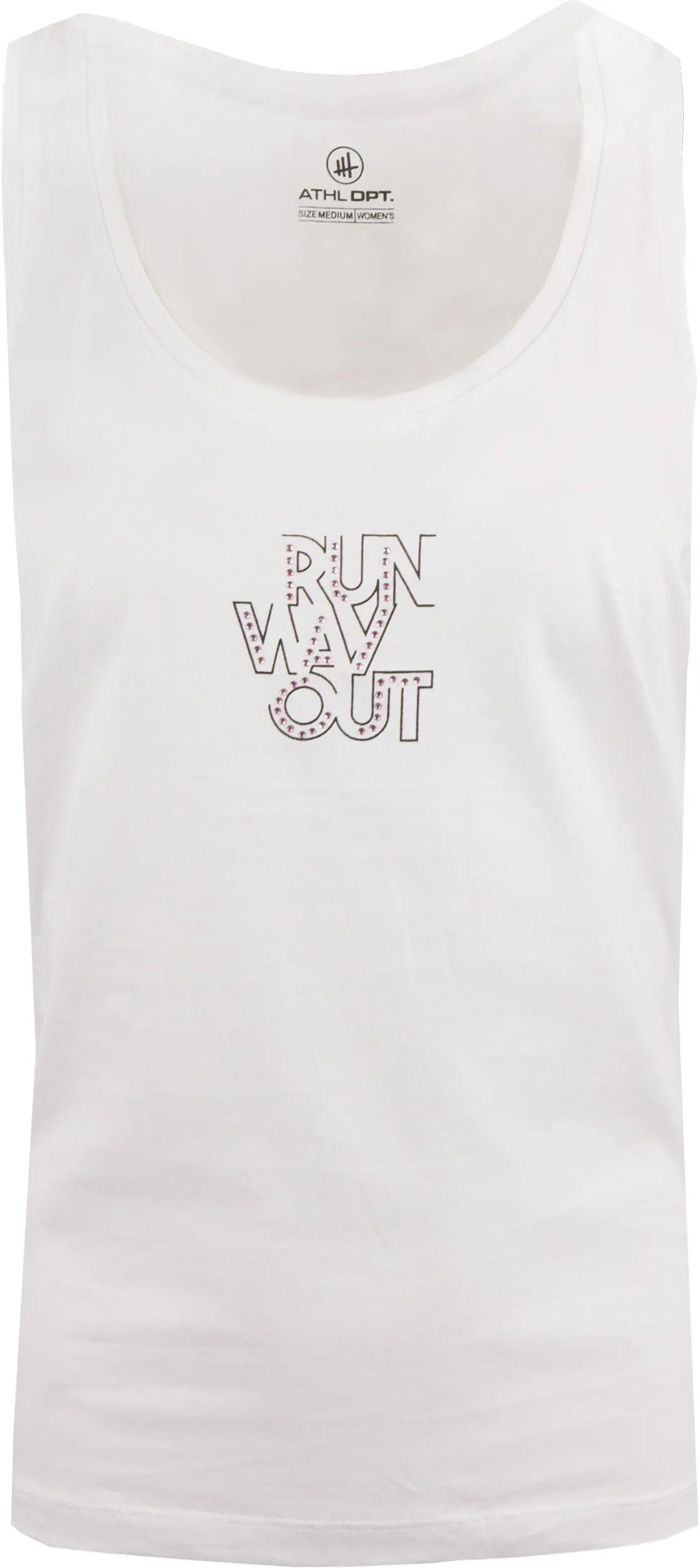 Women's Tank Top Athl. Dpt Chloe White