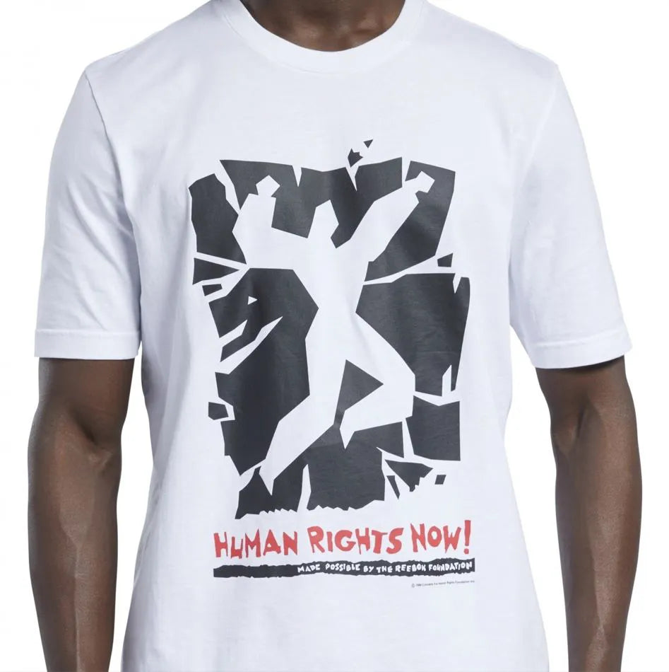 Reebok Cearta Daonna Anois Tee White