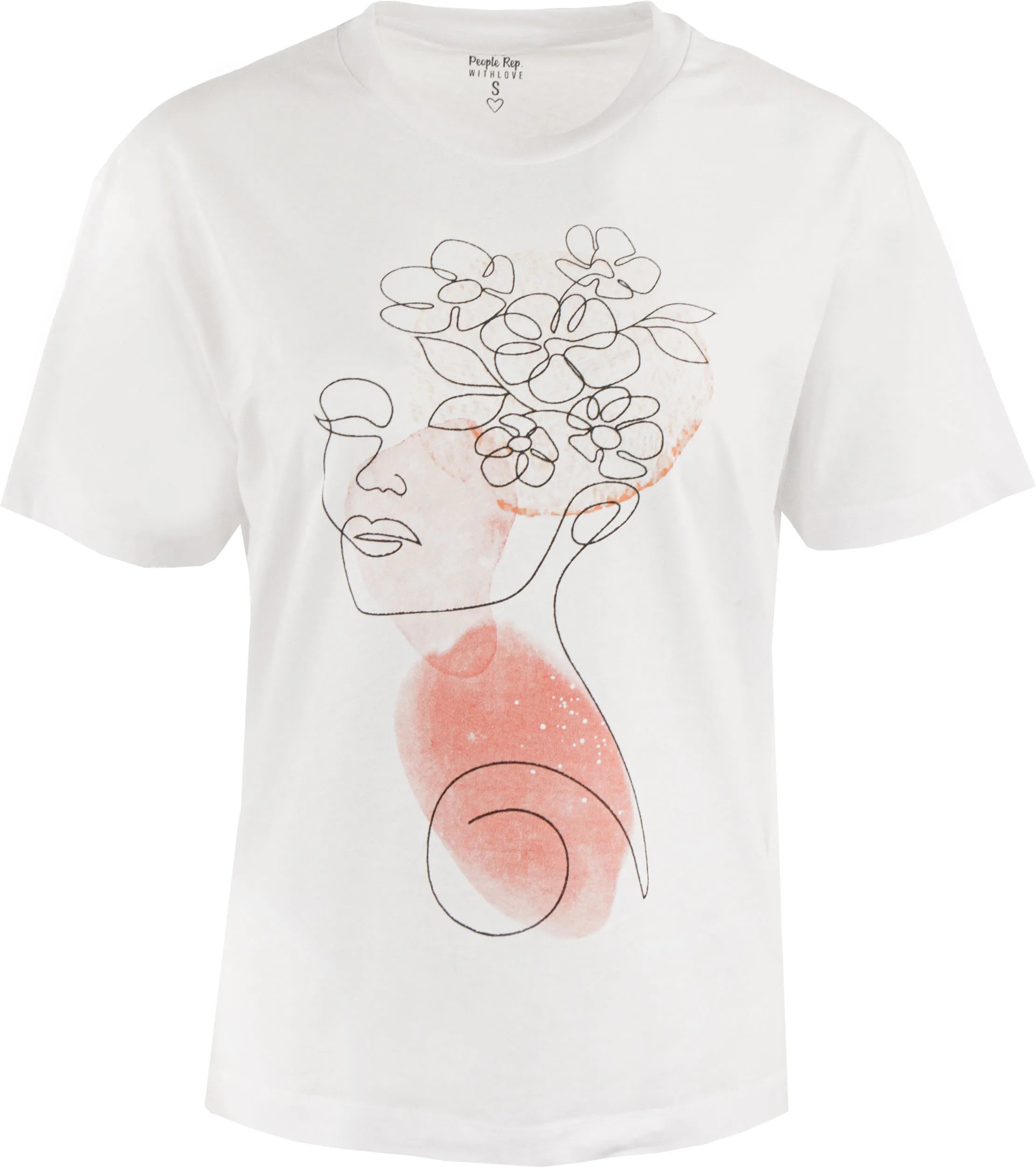 T-léine na mBan Ionadaí na nDaoine Marilena Light White 2xl