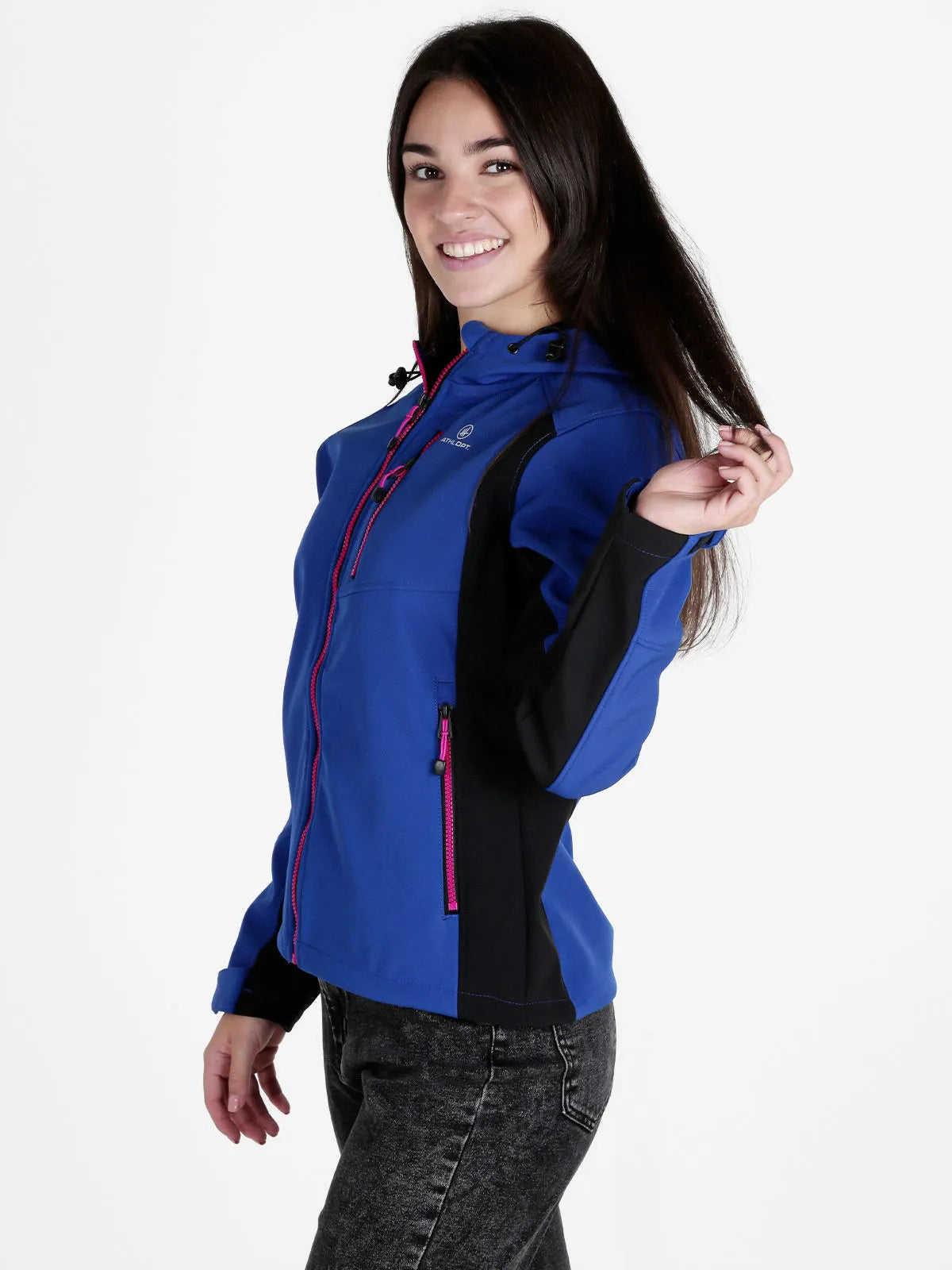 Jachetă Softshell pentru femei Athl. Dpt Maya Pervinica Blue
