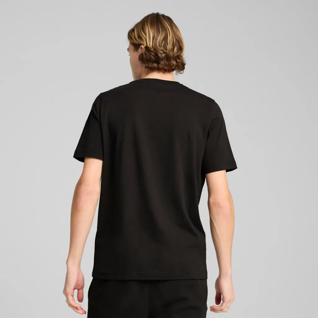 Pánské černé tričko Puma Ess Elevated