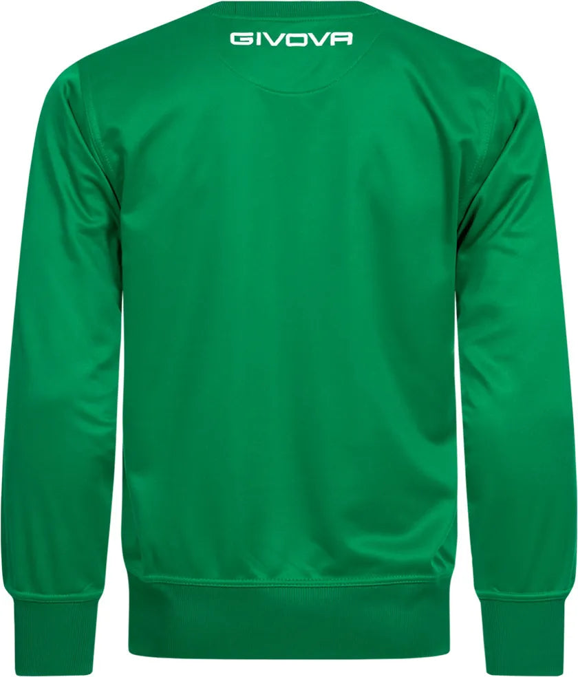 Sudadera Deportiva Givova Polarfleece One Verde 2xl