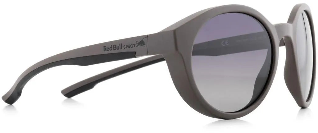 Czarne okulary przeciwsłoneczne Red Bull zatrzaskowe unisex