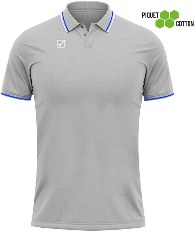 Poloshirt Givova Gris-weiß Grau