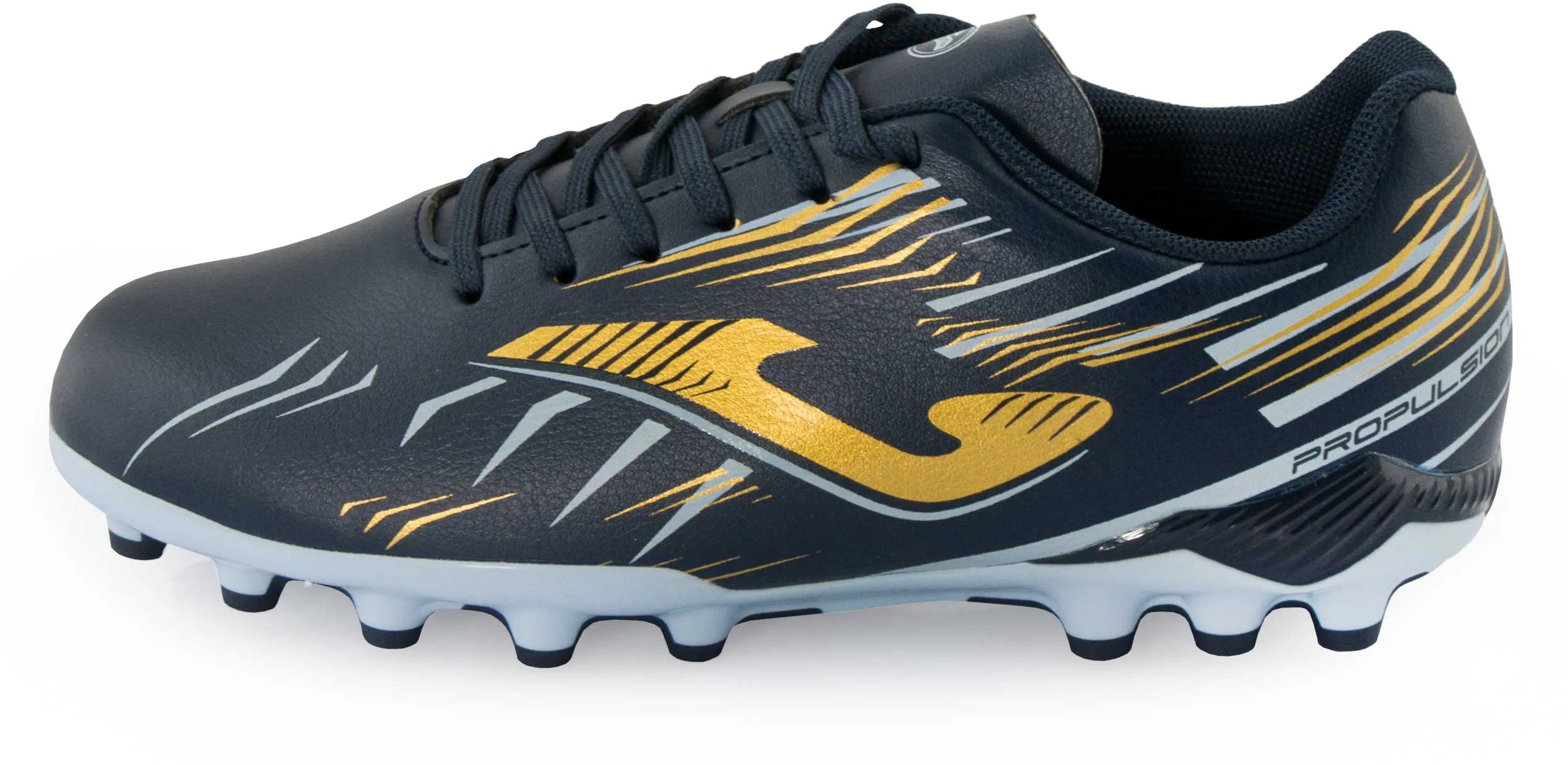 Botas de fútbol para niños joma propulsion jr. azul 36