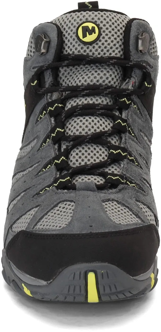 Trekkingschoenen heren Merrell Men Accentor 2 Vent Mid Wp Turbulence Grijs