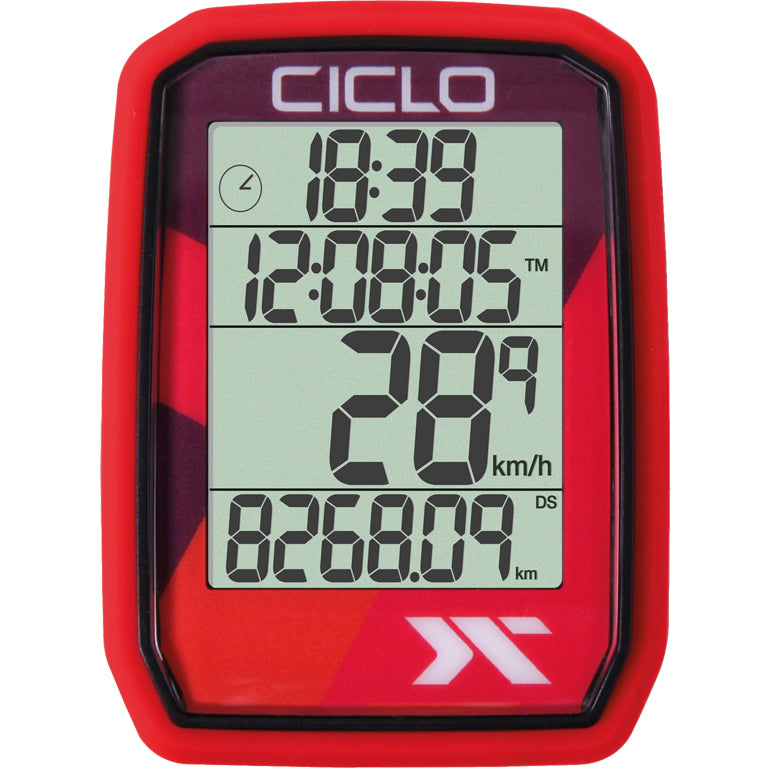 Скоростомер Ciclosport Protos 105 Wired - Червен