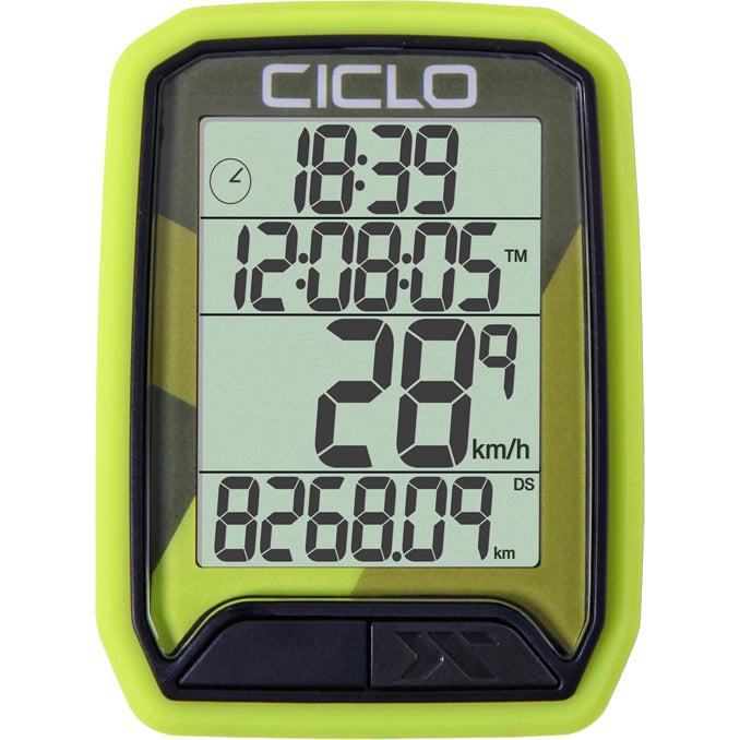 Ciclosport Protos 213 Kabelloser Tachometer – Rot