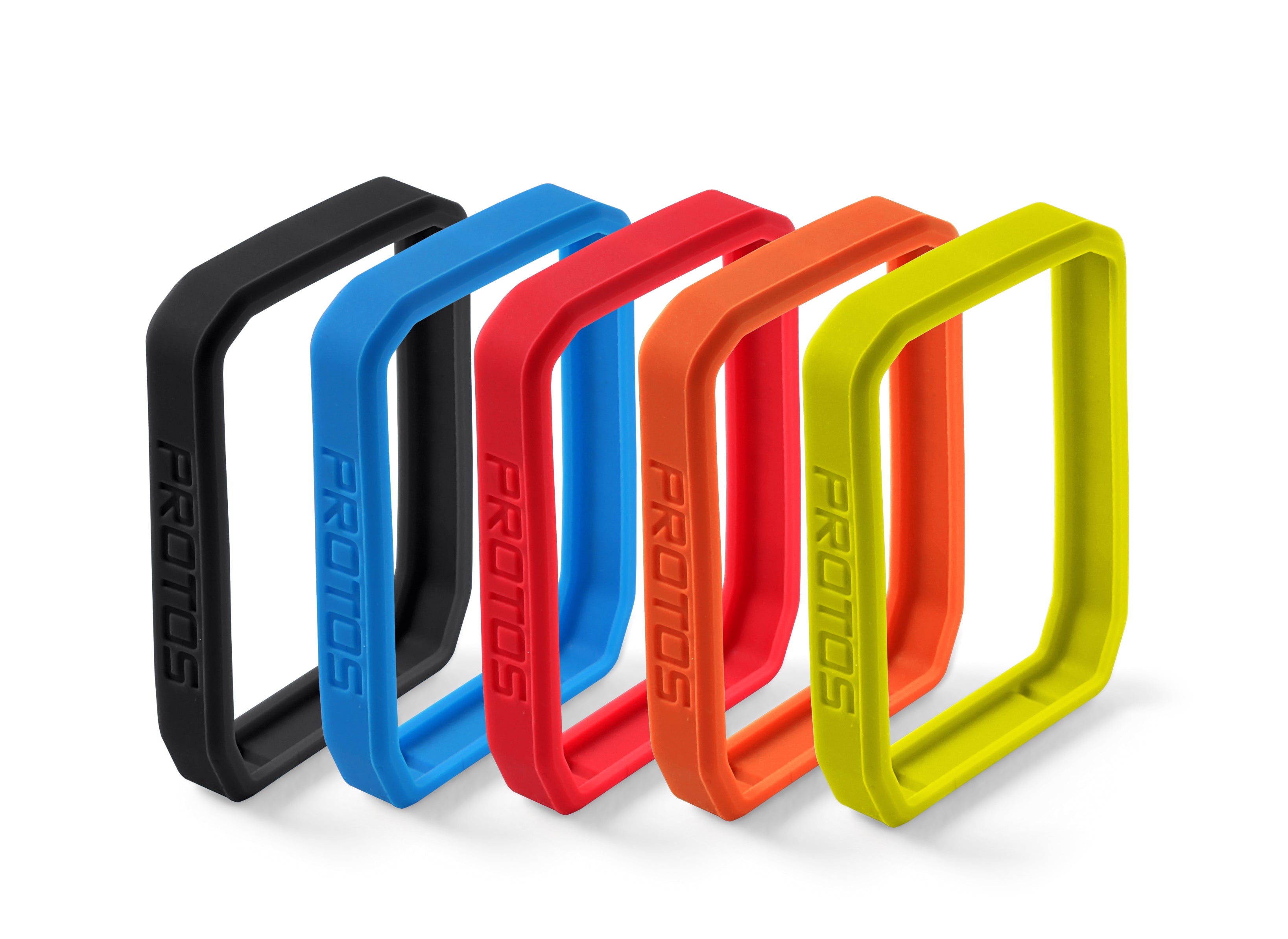 Ciclosport Protos siliconen beschermende elastiekjes - set van 5 kleuren