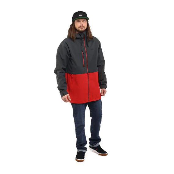 Horsefeathers Closter Ii Jacket (phantom/lava Red)
