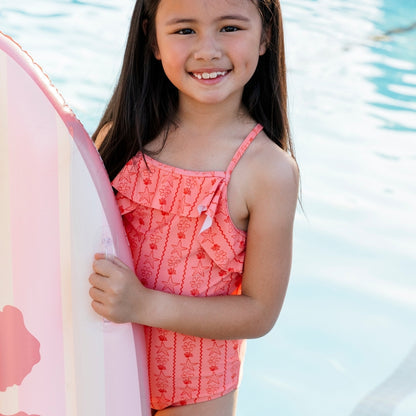 Maillot de bain Swim Essentials Filles - Rose - Coastal Charm