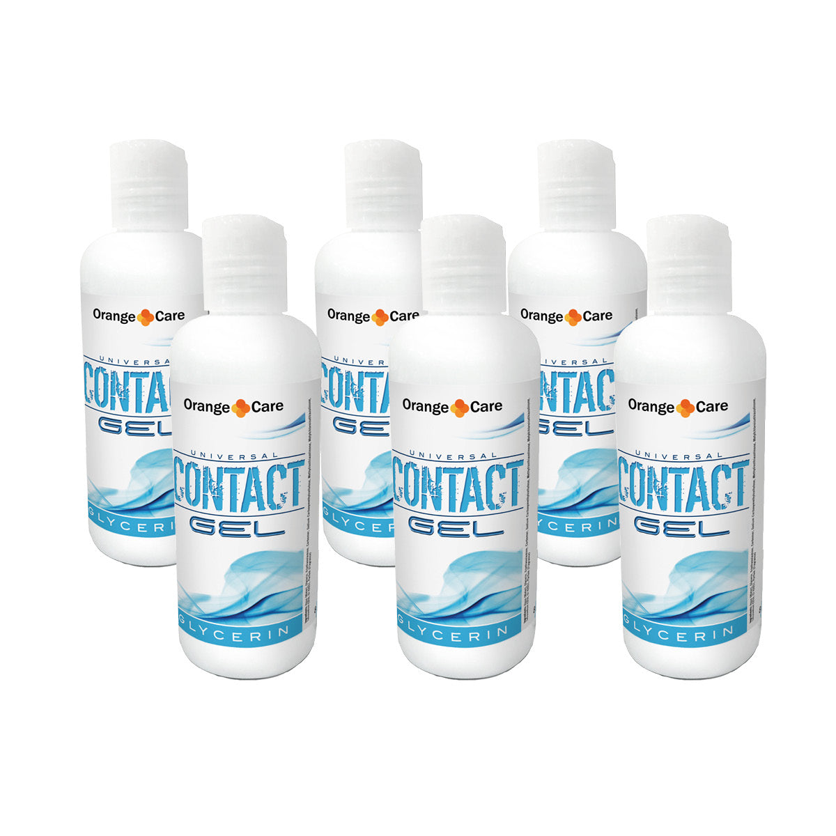 Soin Orange - Contactgel - 6 Pièces