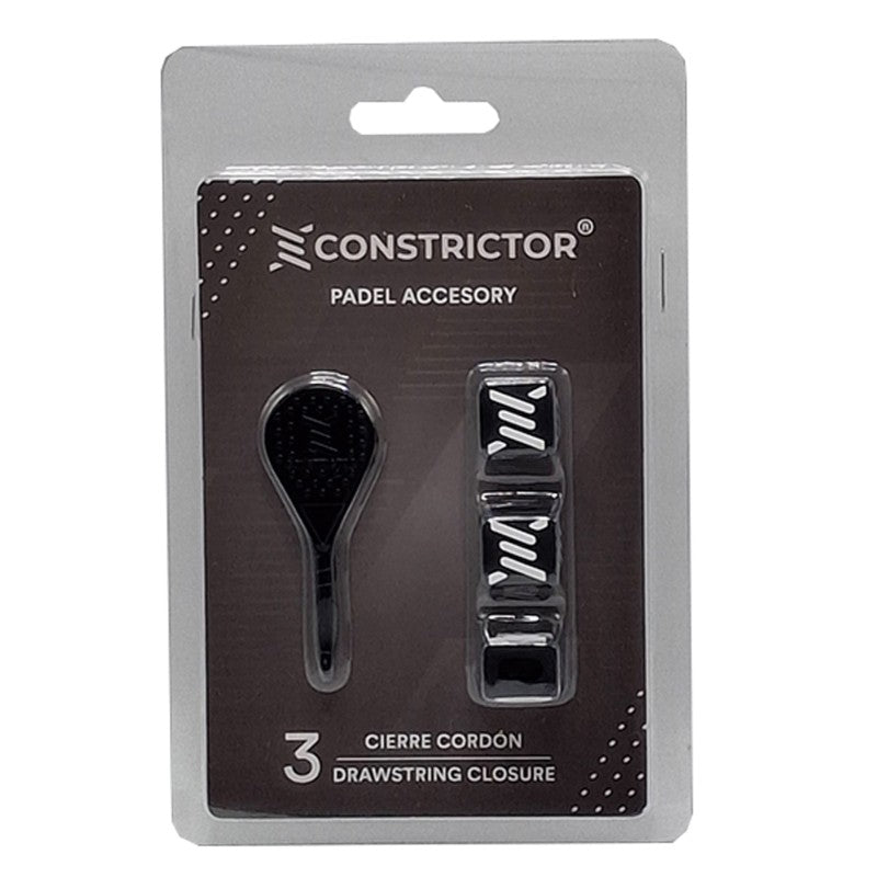 Constrictor Cord Closure For Padel Rackets White