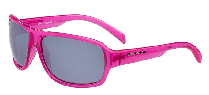 Cratoni C-ice Translucent Pink Glasses
