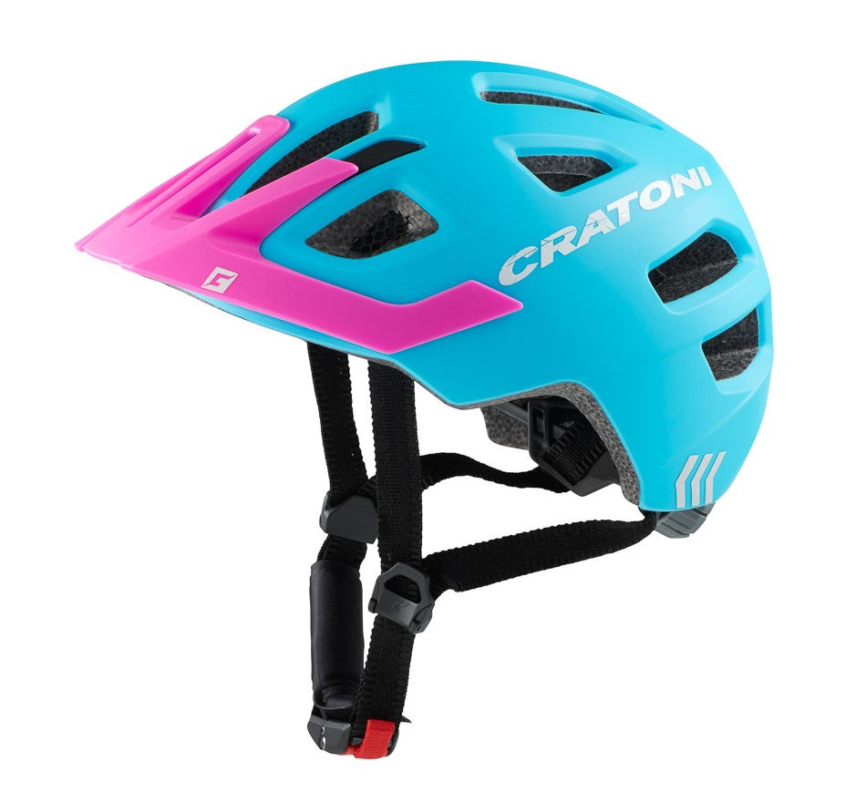 Children's Helmet Cratoni Maxster Pro Blue/pink Matt