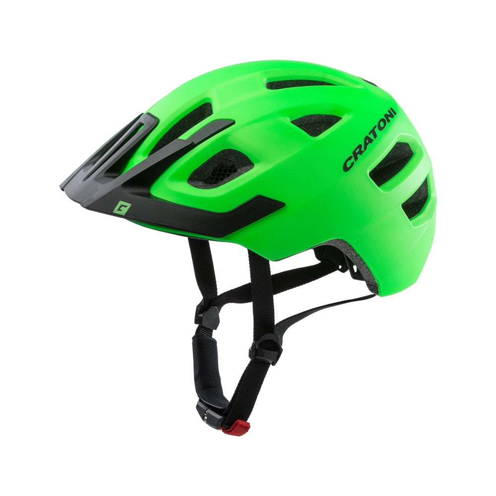 Cratoni Maxster Pro Lime/black Matt Children's Helmet
