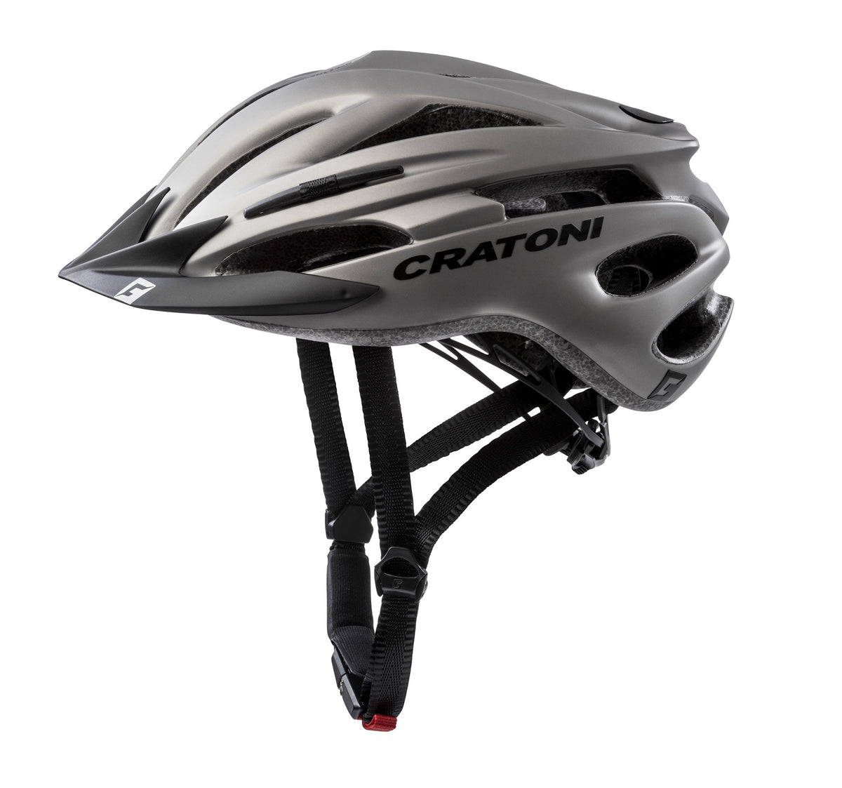 Clogad Cratoni Pacer Matter Antraicít - L/xl (58-62cm)