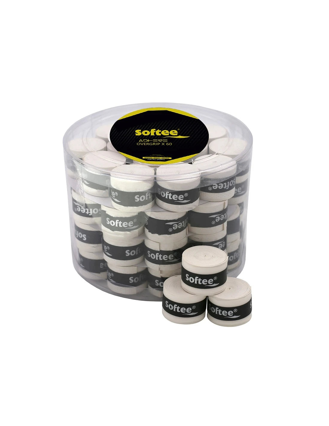 Enebe Cubo 60 Overgrips Softee White Adhere