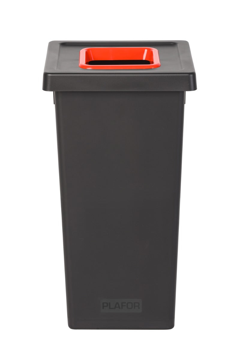 Plafor - Fit Prullenbak 75l – Genbrug – Rød