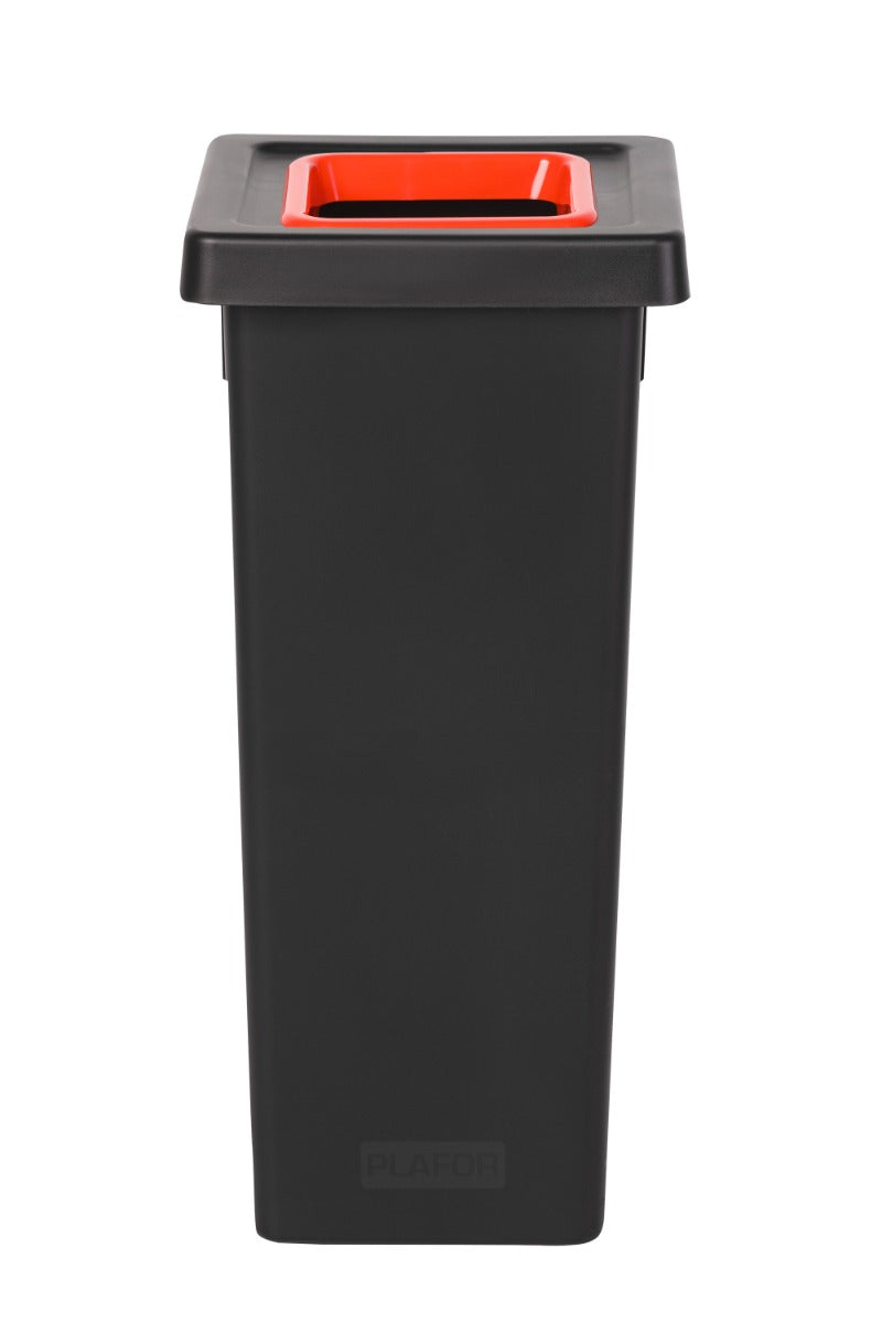 Plafor - Fit Bin 53l - Recyclage - Rouge