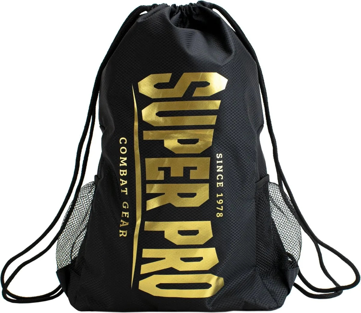 Bolsa de transporte para equipo de combate super pro negro-oro