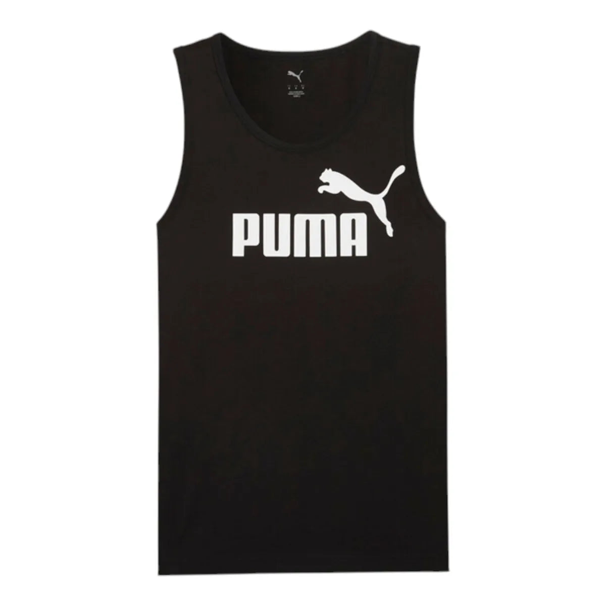 Męska koszulka bez rękawów Puma Ess No. 1 Logo w kolorze czarnym