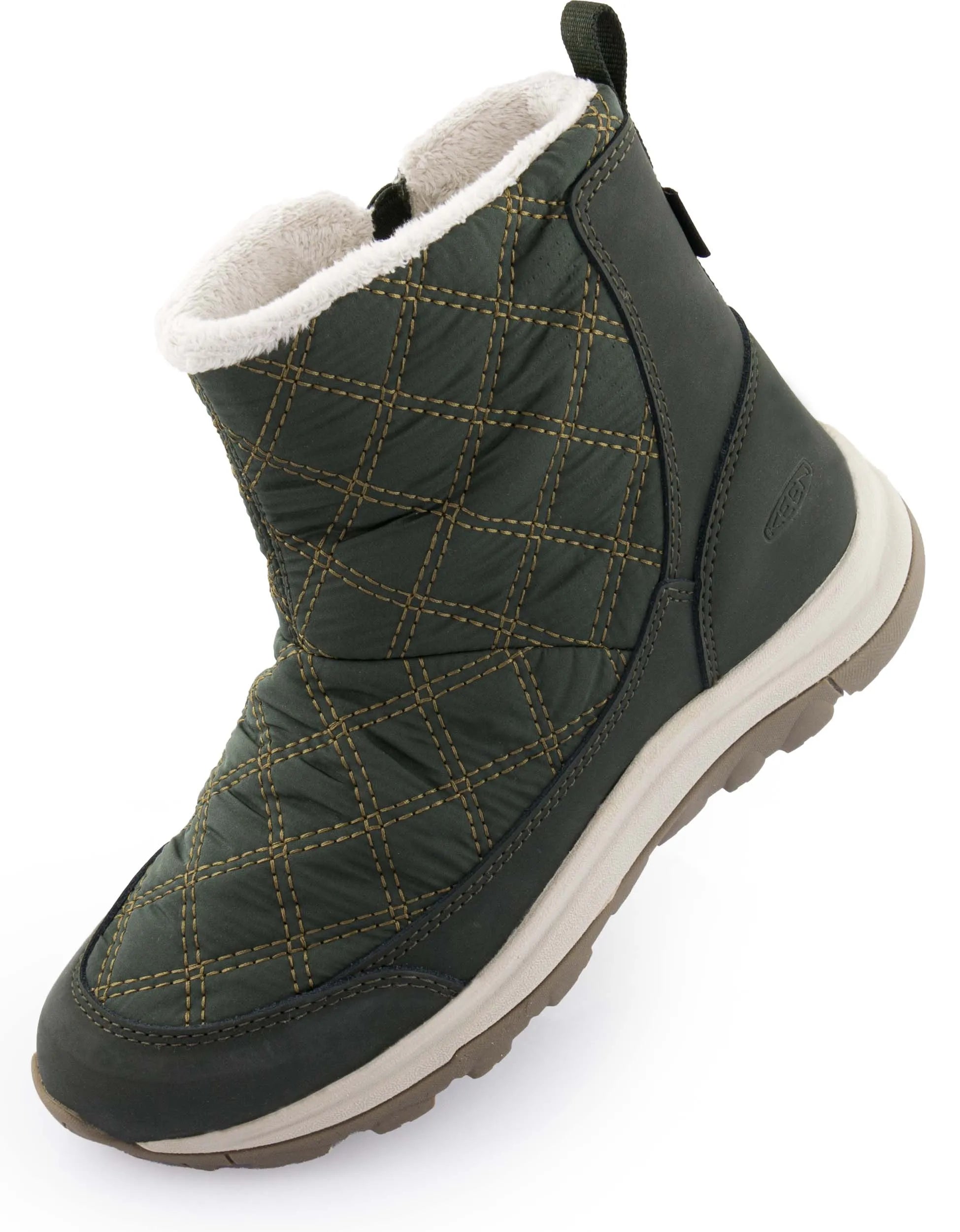 Women's Shoes Keen Wms Terradora Ii Wintry Pull-on Wp Rosin-dark Olive Green