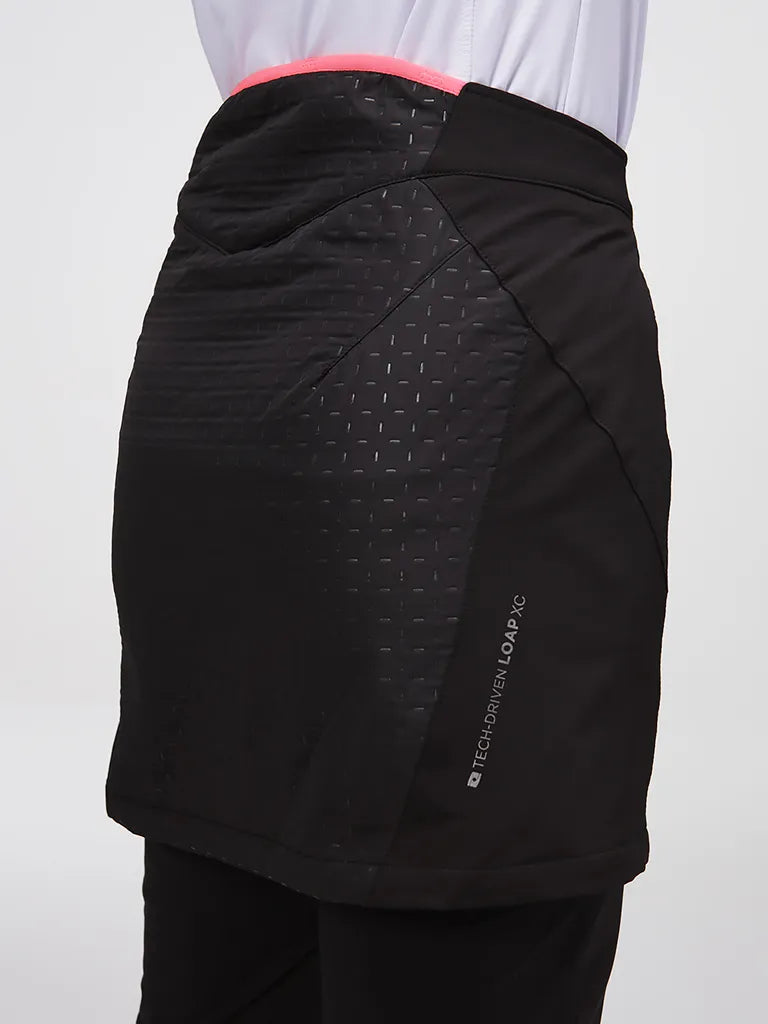 Jupe isotherme sport femme boucle uxnora noir s
